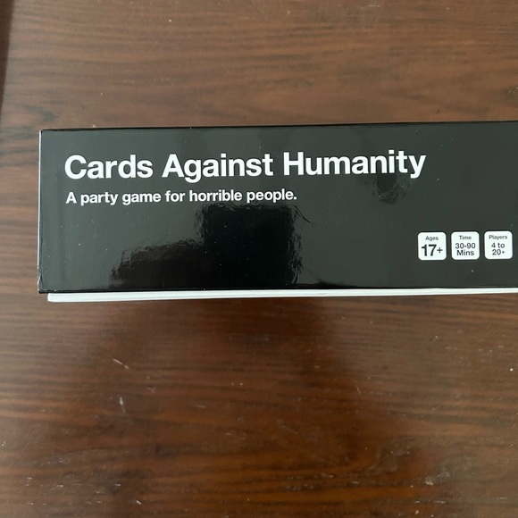 Cards Against Humanity Black and White Card Game for Unconventional Fun - Picture 2 of 3